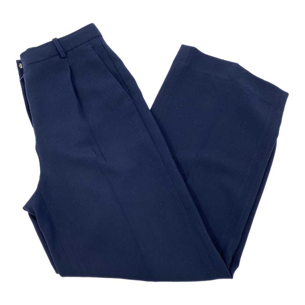 J. Crew Navy Blue Essential Wide Leg Trousers | Women’s Size 2